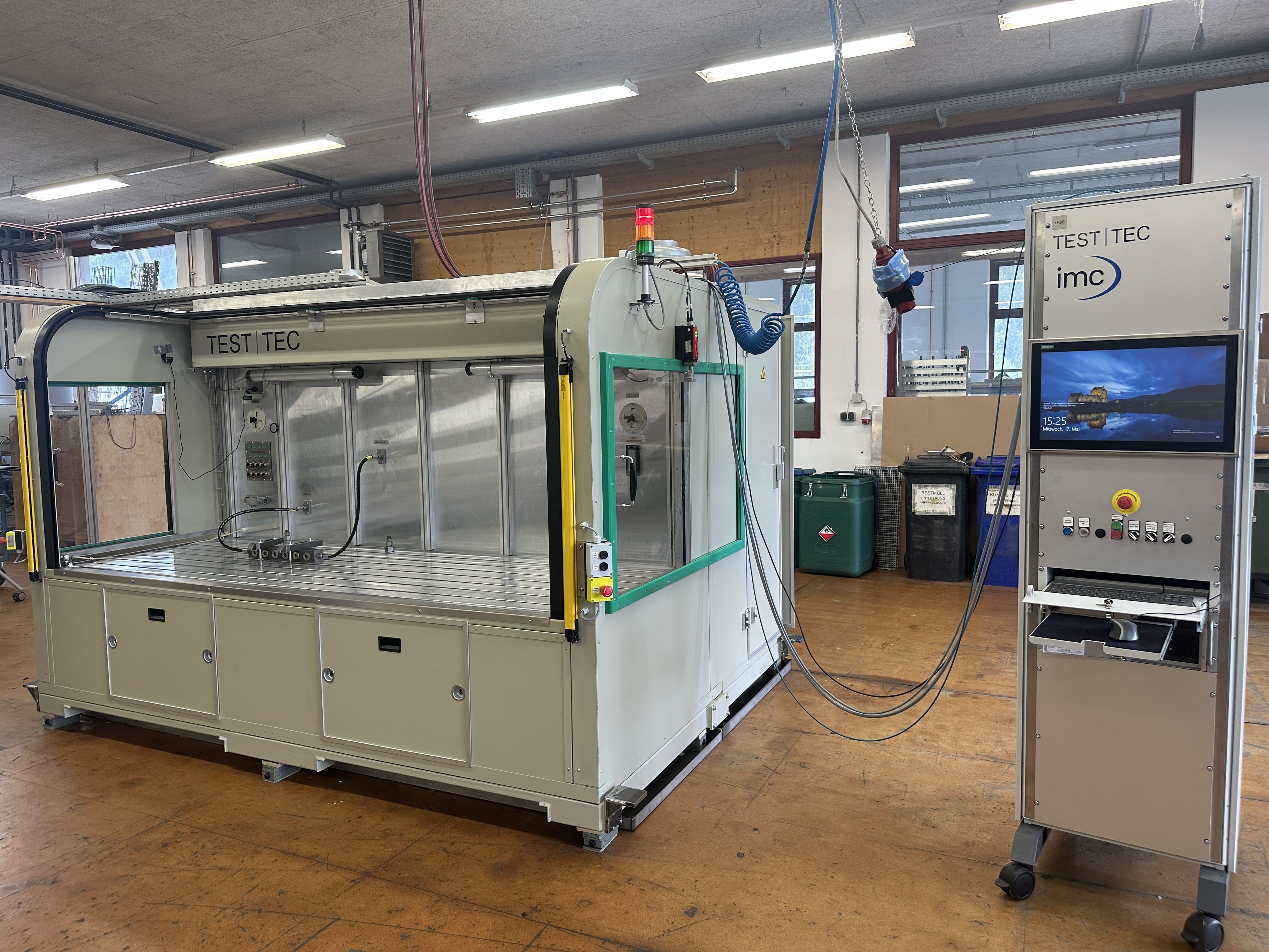 Pulsations-Prüfstand / Berstdruck-Prüfstand